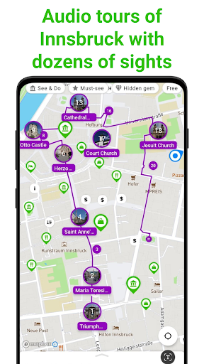 Android application Innsbruck SmartGuide screenshort