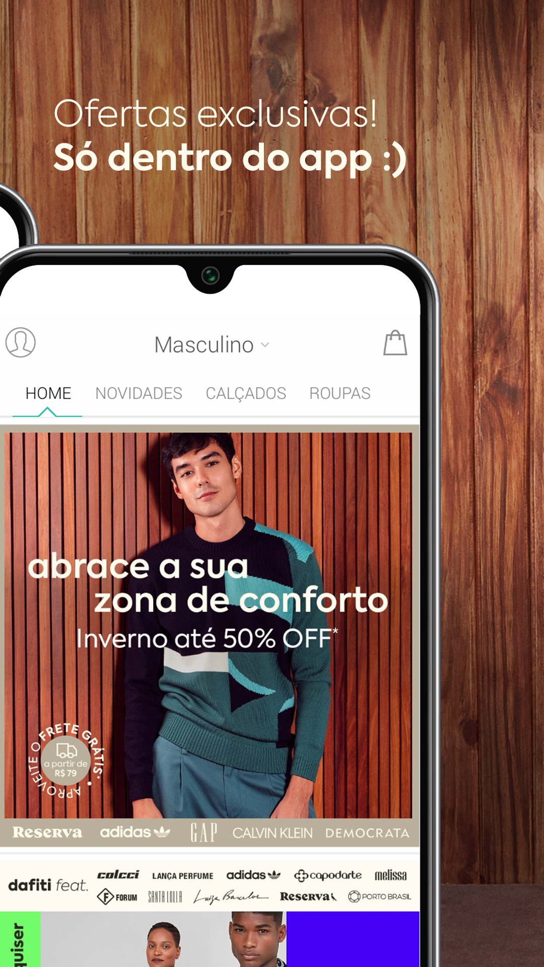 Android application Dafiti - Promoção de roupas, sapatos, home e decor screenshort
