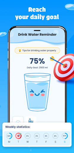 Drink Reminder - Water Tracker Screenshot 4 - AppWisp.com