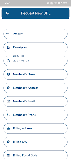 Pay By Link Screen 3