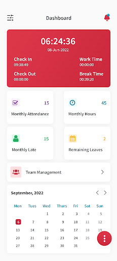 Workplace Checkin Screen 3