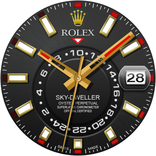 Rolex Sky-Dweller watch face Download on Windows