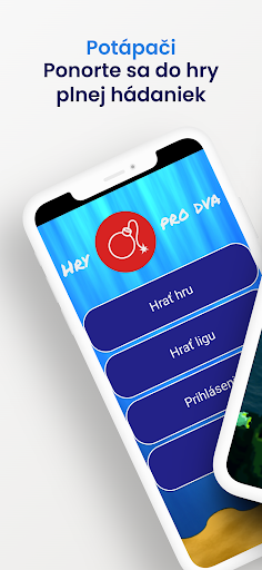 Android application Potápači screenshort