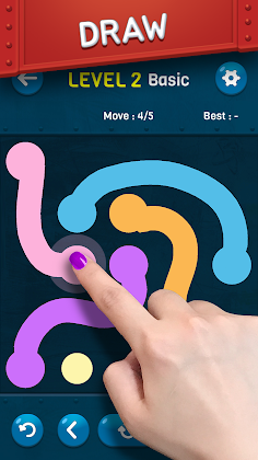 Drawing Lines : Dot Connect Pu - Screenshot 1