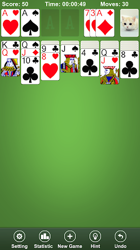 Solitaire Klondike Pro Screen 2