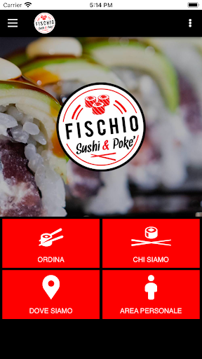 Android application Fischio Sushi e Poké screenshort