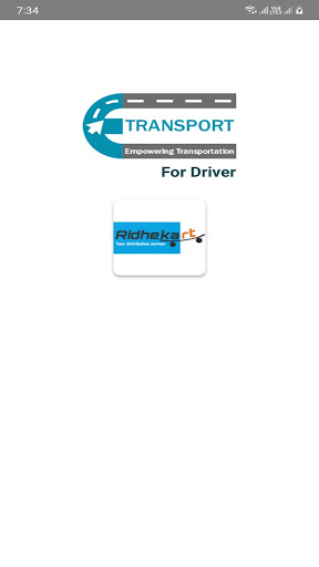Android application Ridhekart Delivery screenshort