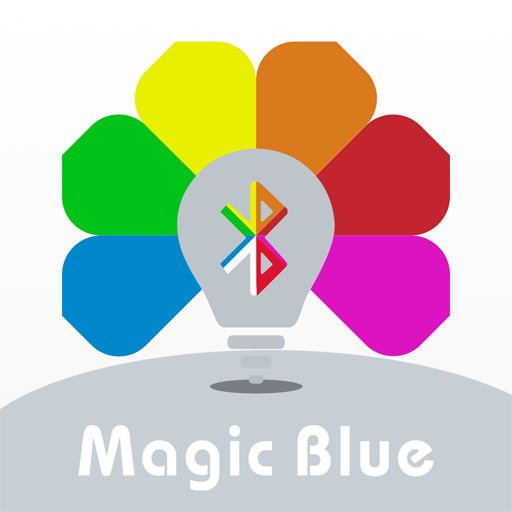 LED Magic Blue Logo