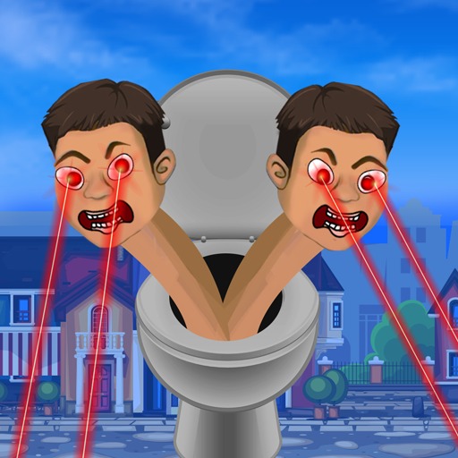 Toilet Puzzle Fight Bathroom logo