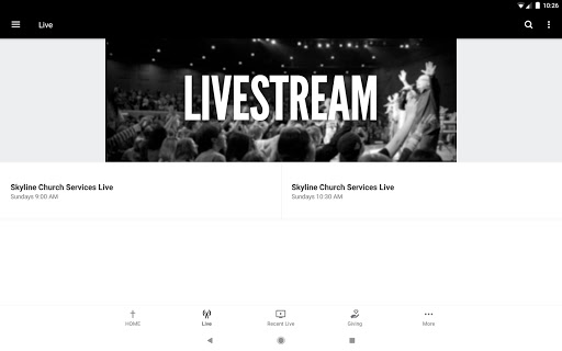 Screenshot of Skyline Church San Diego