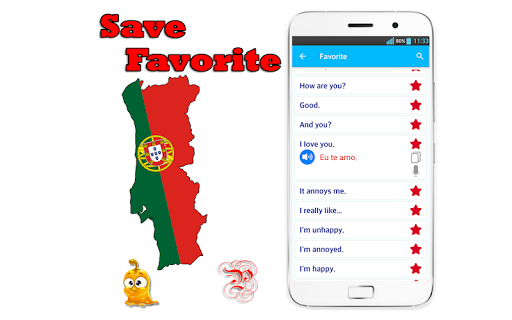 Learn Portuguese Offline Screen 3