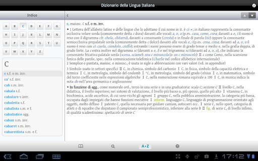 Android application Dizionari Auladigitale screenshort