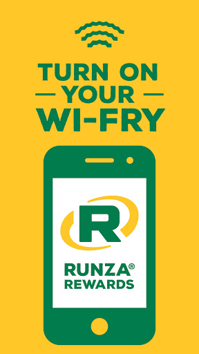Android application Runza® screenshort