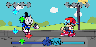 FNFvs Tonic thomas skin Mod - Screenshot 1