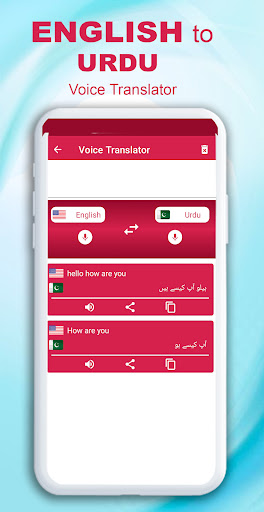 English to Urdu Translator App Screen 3