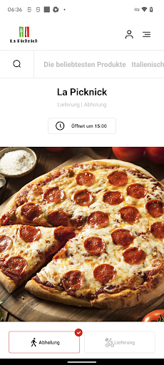 Android application La Picknick screenshort