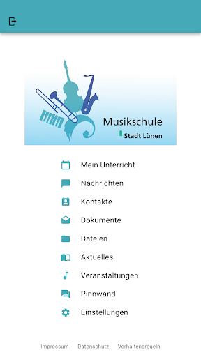Android application Musikschule der Stadt Lünen screenshort