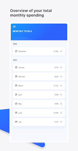 Everyday Budget Tracker Screen 2