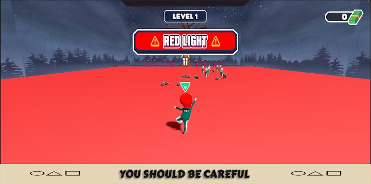 #3. Red Light Green Light Game (Android) By: ZX Tasarım
