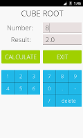 screenshot of Cube Root Calculator