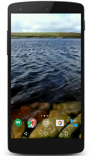 Water HD Video Live Wallpaper Screen 2