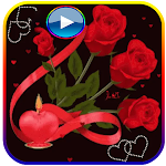 Cover Image of Download Animated Flowers Stickers For WhatsApp version 21 APK