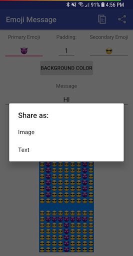 Emoji Message Screen 3