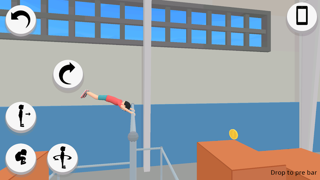 Flip Out - Parkour Backflip Simulator 2.3.0 APK + Мод (Unlimited money) за Android