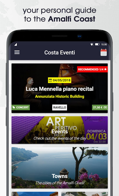 Costa Eventi - Amalfi Coast - 4.2.0 - (Android)