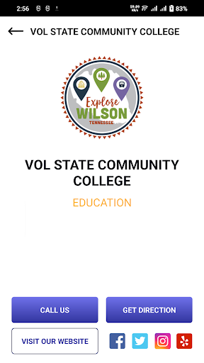 Explore Wilson TN Screen 3