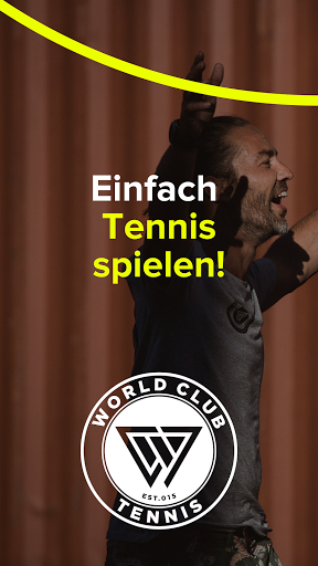 Android application World Club Tennis screenshort