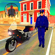 Police Moto Bike Secret Agent : Gangster Chase