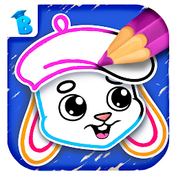 「Baby coloring book for kids 2+」圖示圖片