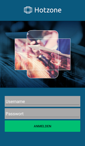 Android application Hotzone Door Opener screenshort