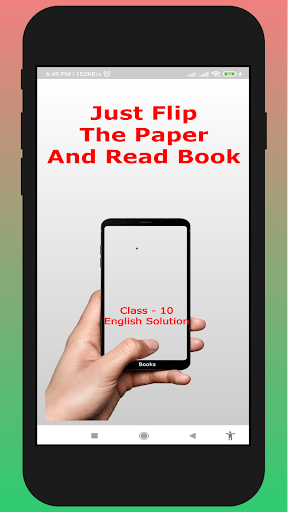 Android application Class 10 English Guide screenshort