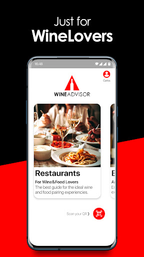 Android application WineAdvisor screenshort