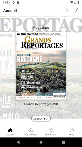Grands Reportages Screen 3