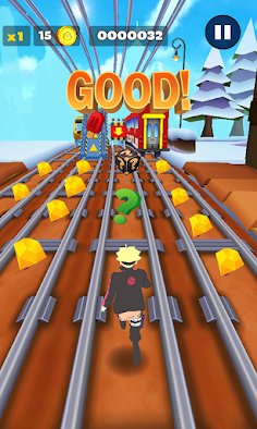 Anime Ninja Hero Fast Runner - Screenshot 3