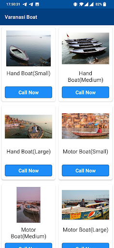 Varanasi Online Boat Booking Screen 2