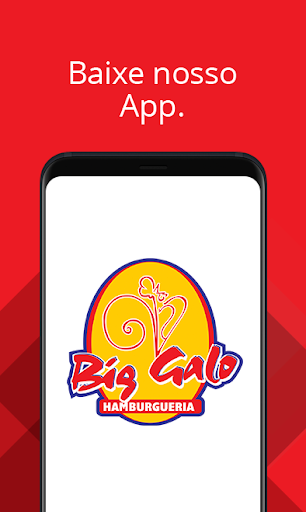 Android application Big Galo Hamburgueria screenshort