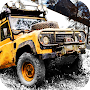 Offroad 4x4 Jeep Rally Driving