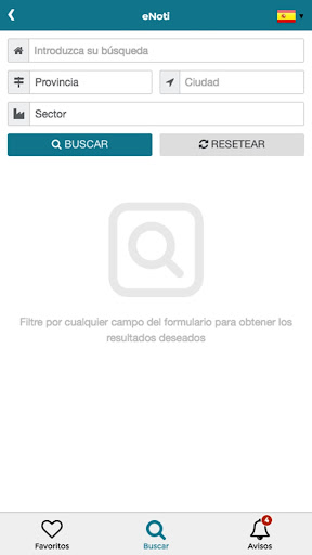 eNoti Screen 2
