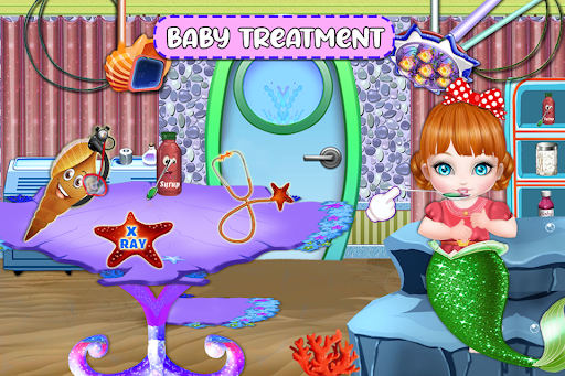Mermaid Birth Newborn Chic Screen 3
