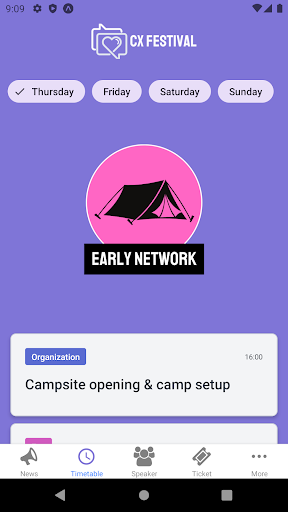 CX Festival Screen 2