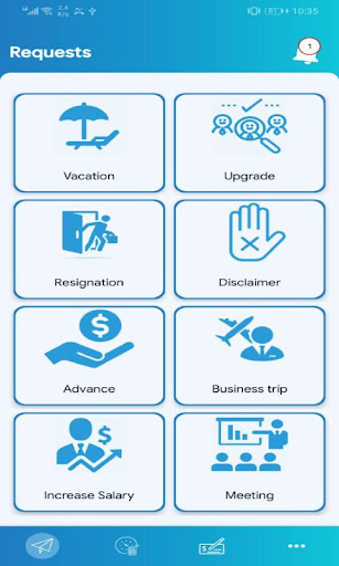 Android application Linked HR screenshort