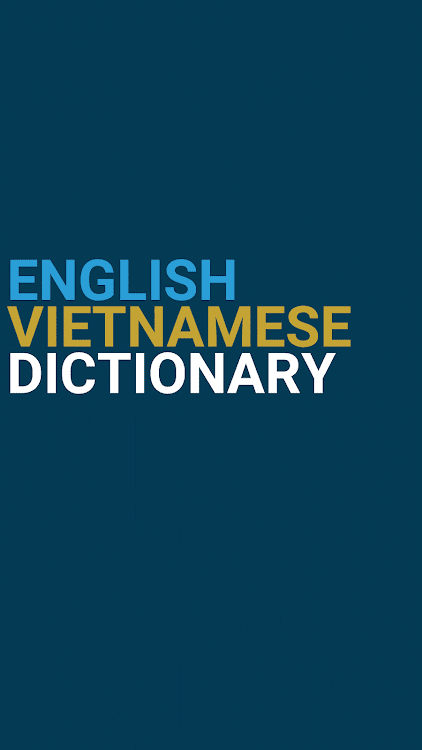 English Vietnamese Dictionary - 3.0.2 - (Android)