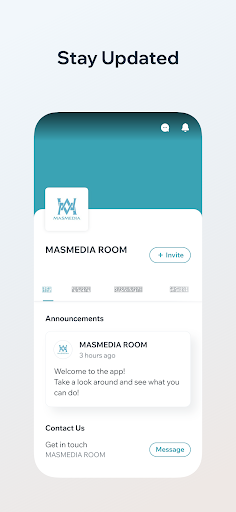 Android application MASMEDIA screenshort