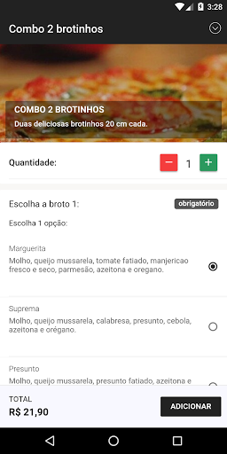 Pramar Pizzaria Screen 2