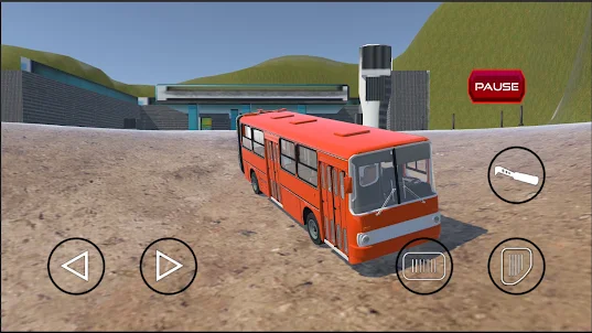 Mountain Bus drive game