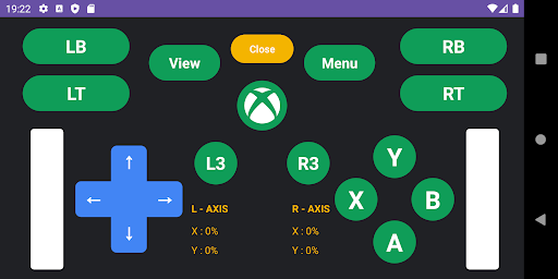 XBox Gamepad Tester Screen 2